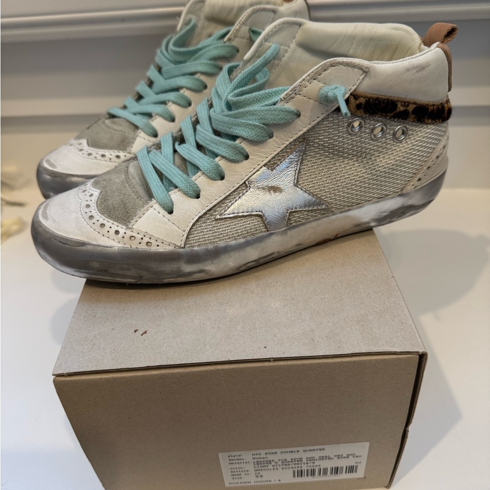 Golden goose mid star size 36